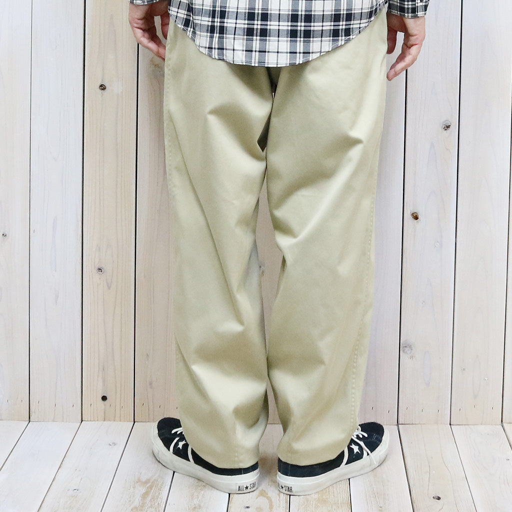 THE NORTH FACE PURPLE LABEL : Chino Wide Tapered Field Pants (Beige)