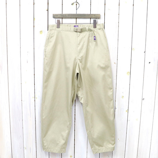 THE NORTH FACE PURPLE LABEL : Chino Wide Tapered Field Pants (Beige)