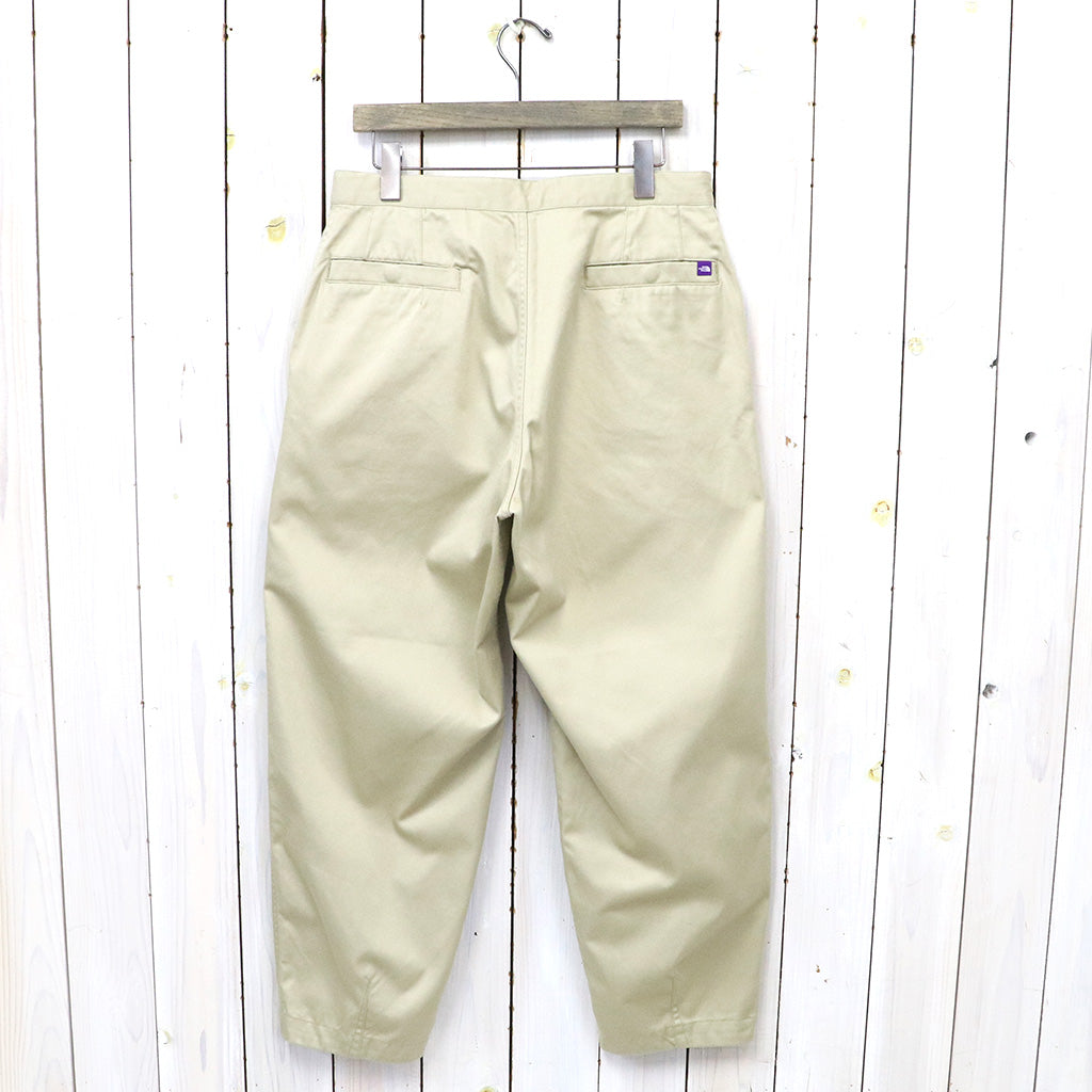 THE NORTH FACE PURPLE LABEL : Chino Wide Tapered Field Pants (Beige)