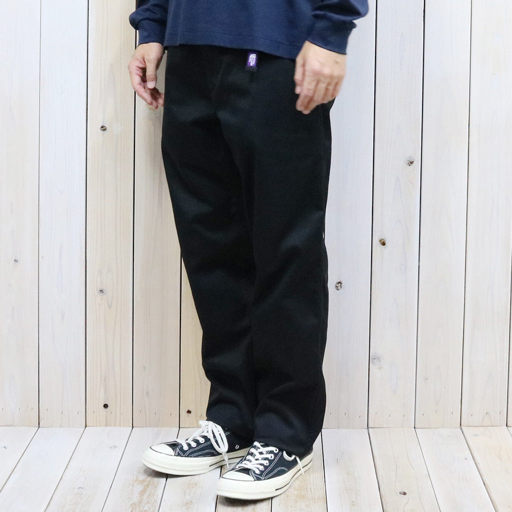 THE NORTH FACE PURPLE LABEL『Chino Straight Field Pants』(Balck)
