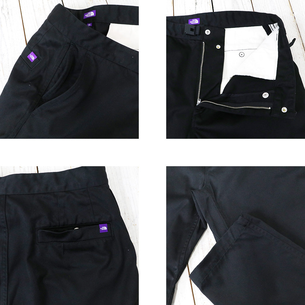THE NORTH FACE PURPLE LABEL『Chino Straight Field Pants』(Balck)