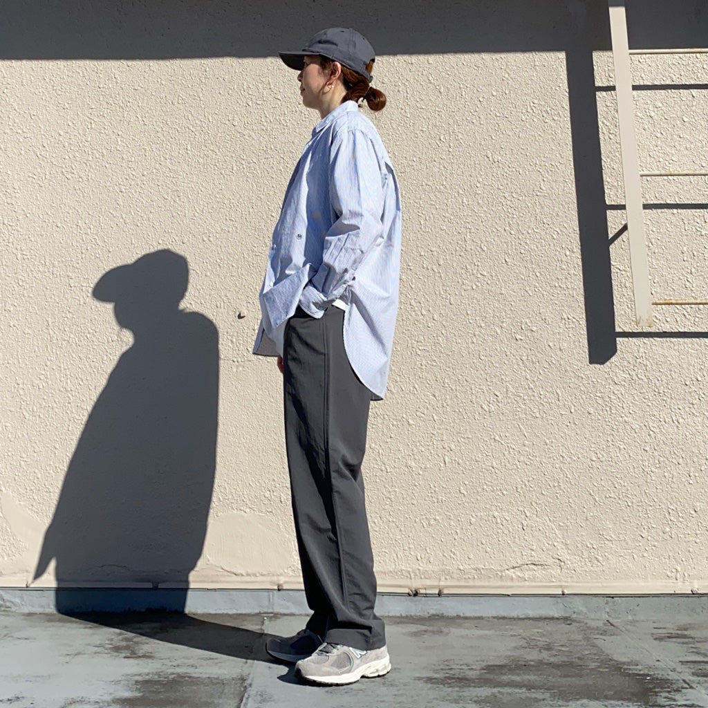 nanamica『ALPHADRY Wide Easy Pants』(Gray)