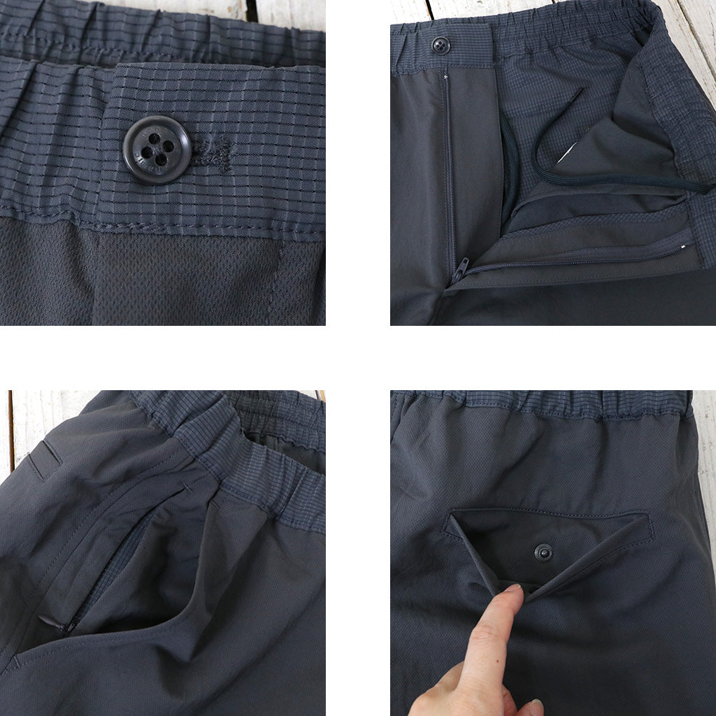 nanamica『ALPHADRY Wide Easy Pants』(Gray)