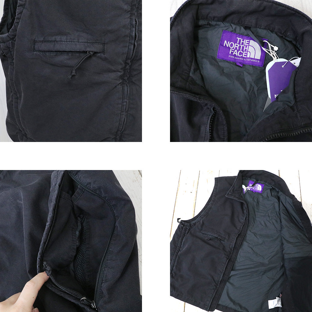 THE NORTH FACE PURPLE LABEL『Indigo Stroll Field Vest』(Black Fade)
