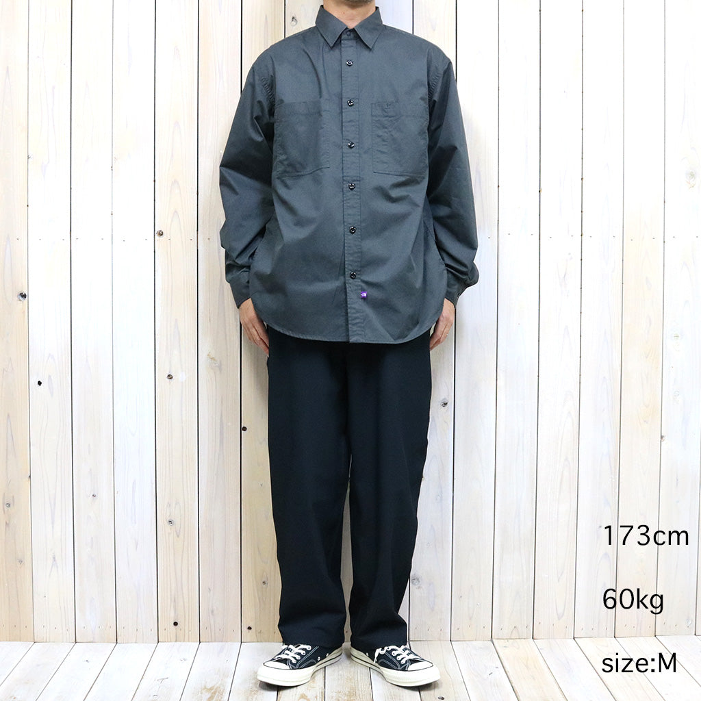 THE NORTH FACE PURPLE LABEL『Double Pocket Field Work Shirt』(Charcoal)