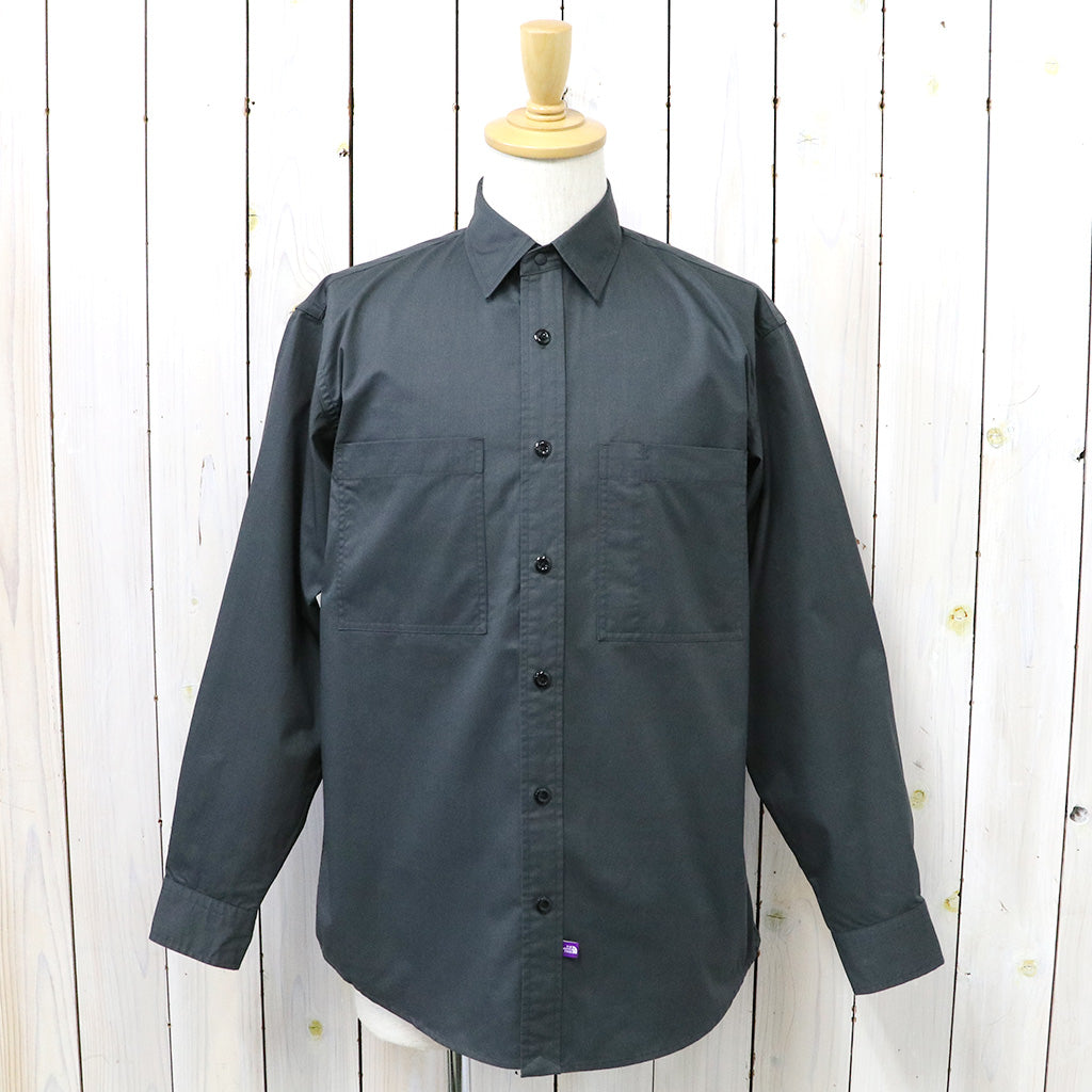 THE NORTH FACE PURPLE LABEL『Double Pocket Field Work Shirt』(Charcoal)