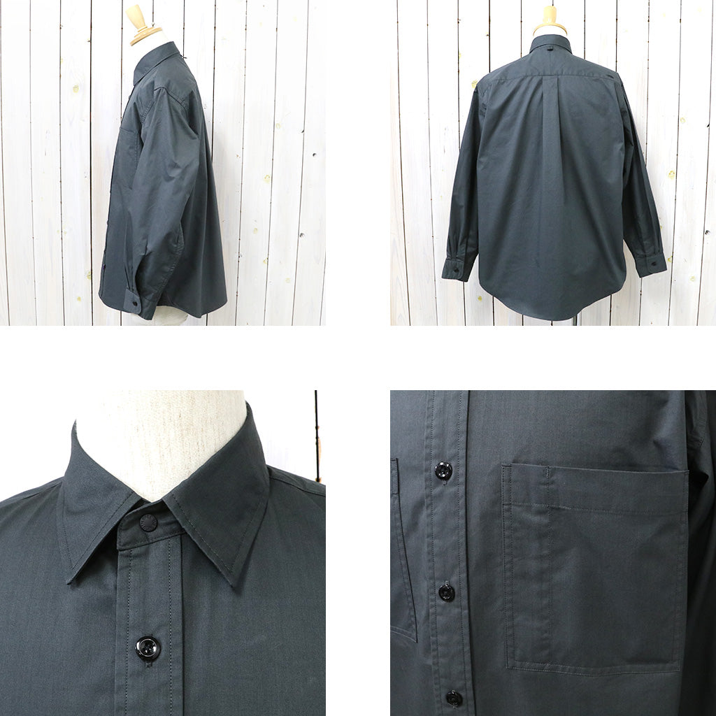 THE NORTH FACE PURPLE LABEL『Double Pocket Field Work Shirt』(Charcoal)