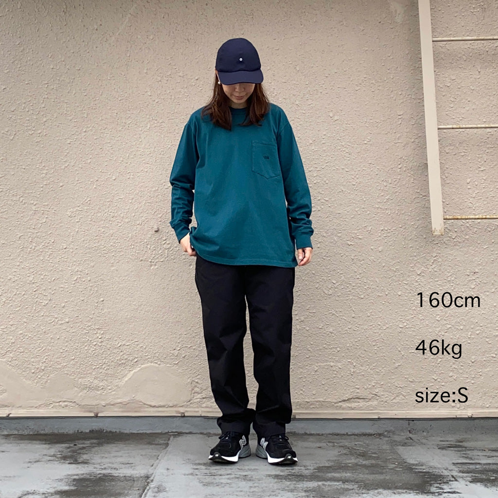 THE NORTH FACE PURPLE LABEL『7oz Long Sleeve Pocket Tee』(Bottle Green)