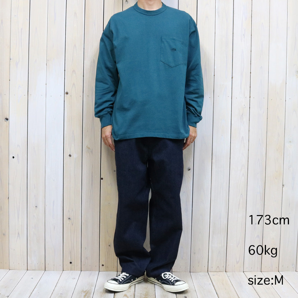 THE NORTH FACE PURPLE LABEL『7oz Long Sleeve Pocket Tee』(Bottle Green)