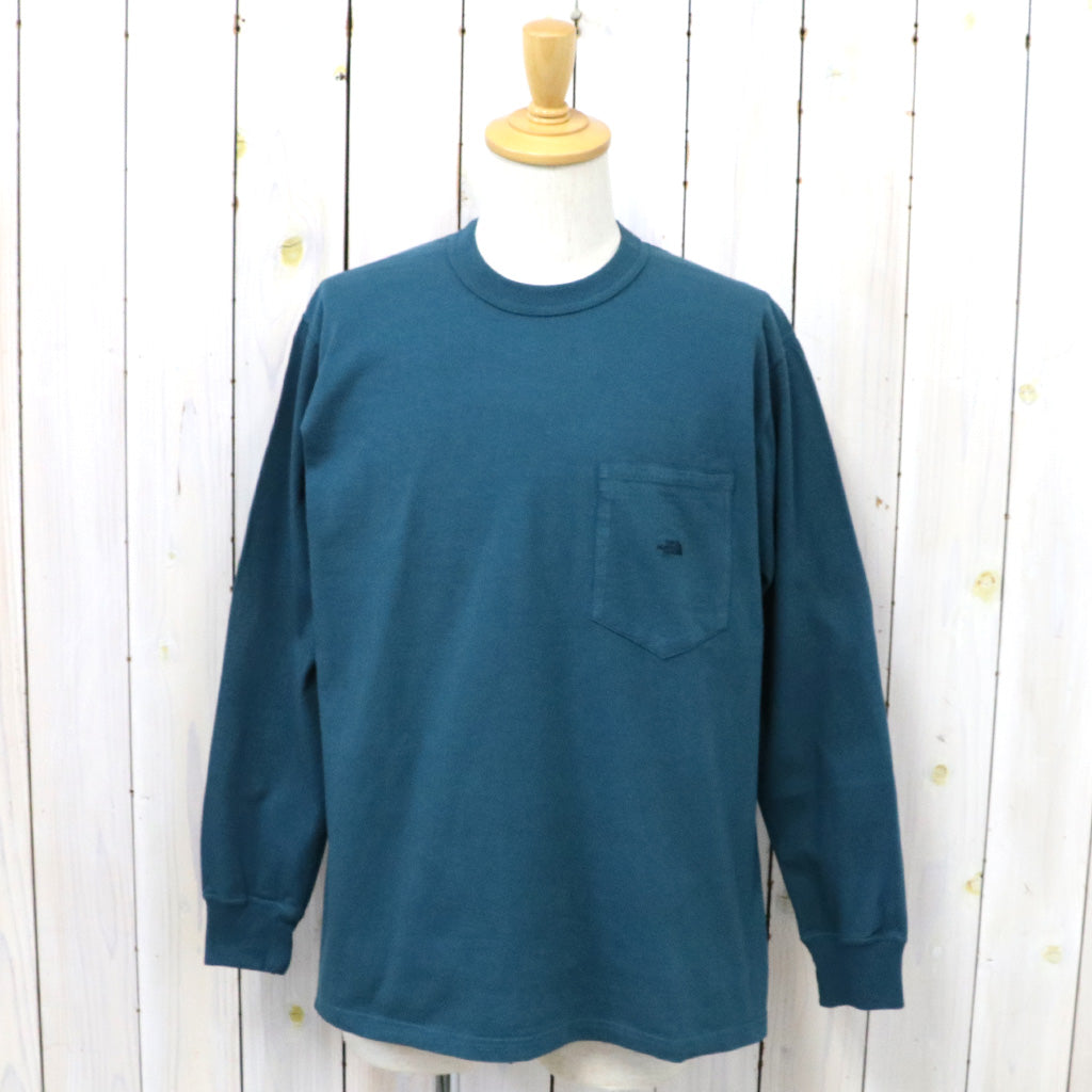 THE NORTH FACE PURPLE LABEL『7oz Long Sleeve Pocket Tee』(Bottle Green)