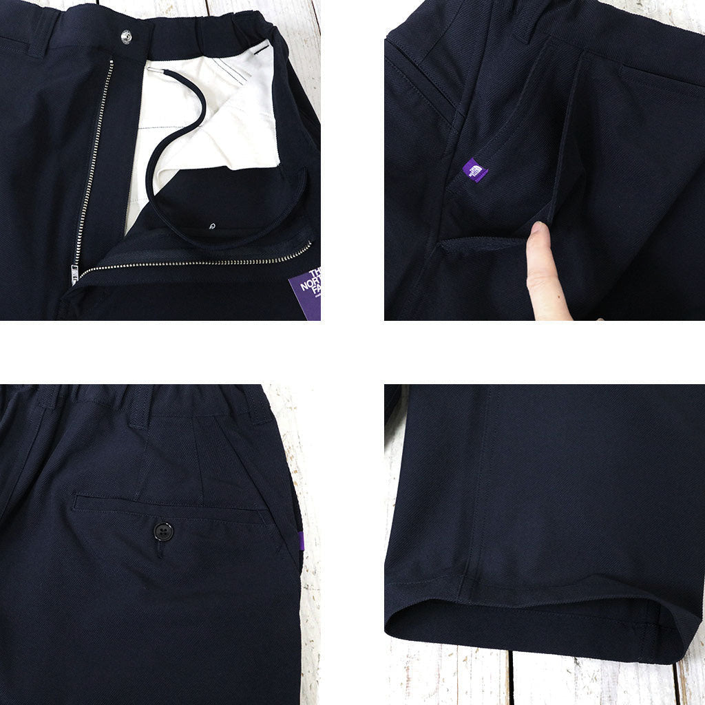 THE NORTH FACE PURPLE LABEL『Stretch Twill Wide Tapered Field Pants』(Black)