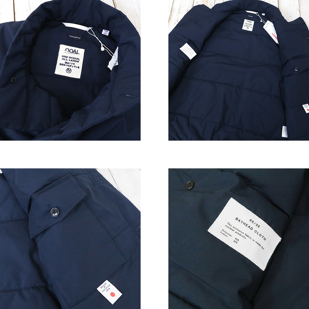 nanamica『Insulation Vest』(Navy)