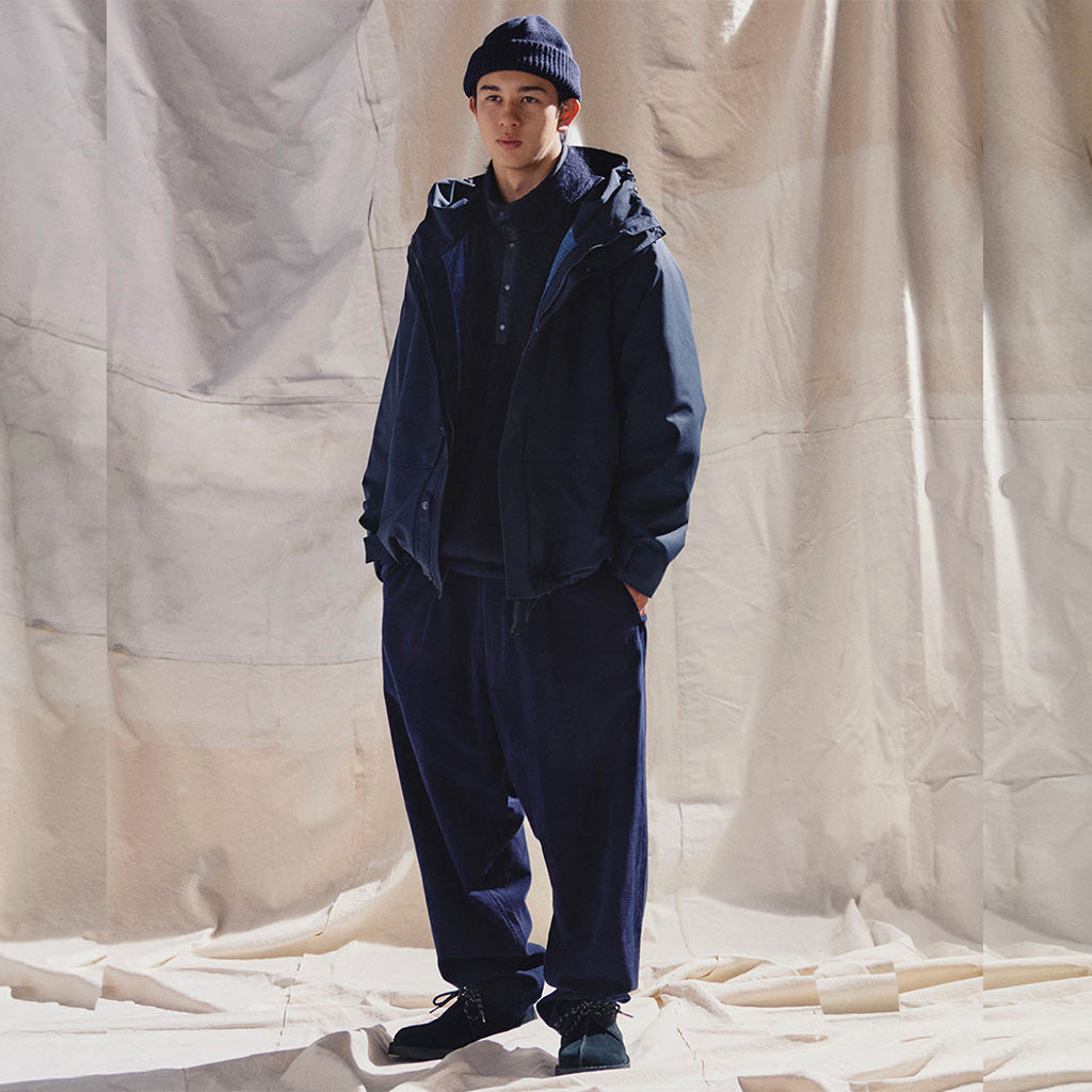 nanamica『Flannel ODU Pants』(Dark Navy)
