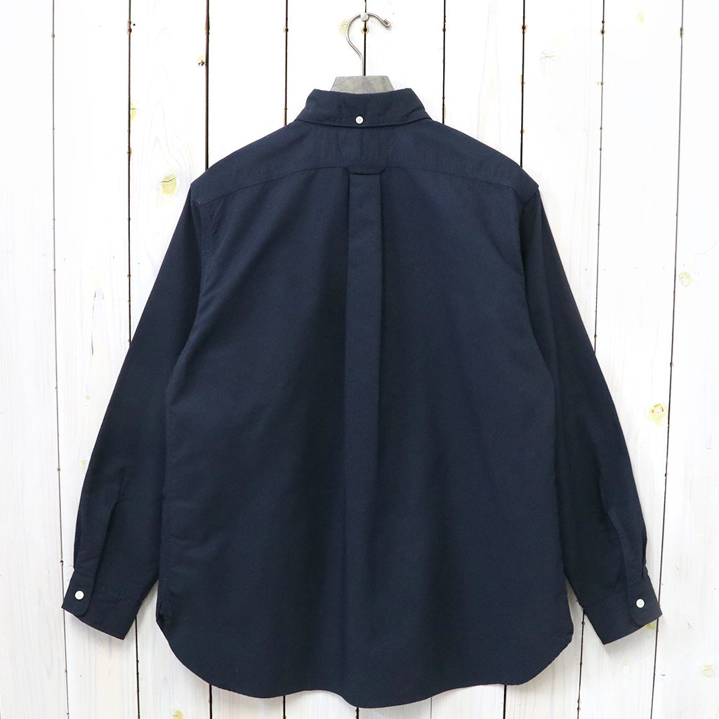 nanamica『Button Down Wind Shirt』(Dark Navy)