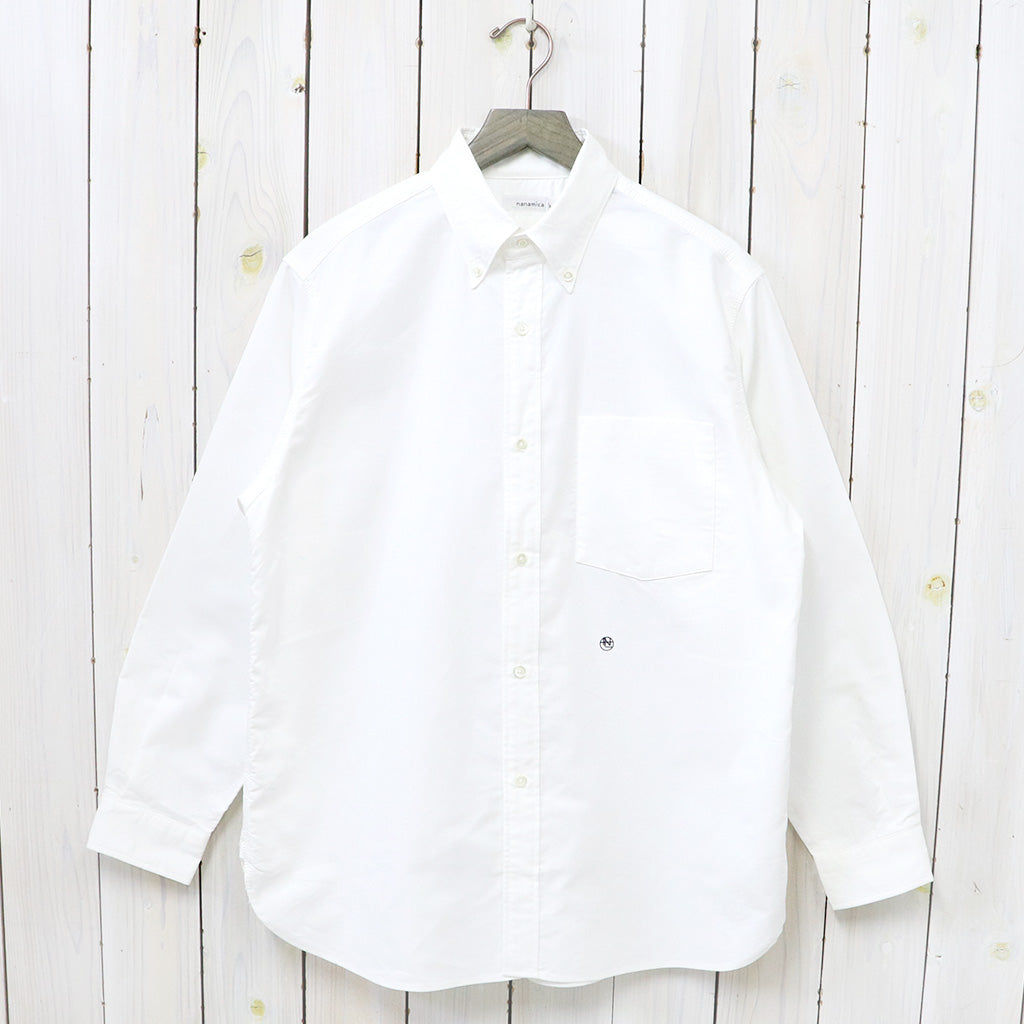 nanamica『Button Down Wind Shirt』(White) – Reggieshop