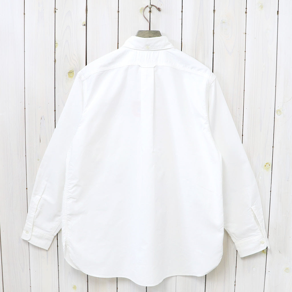 nanamica『Button Down Wind Shirt』(White)