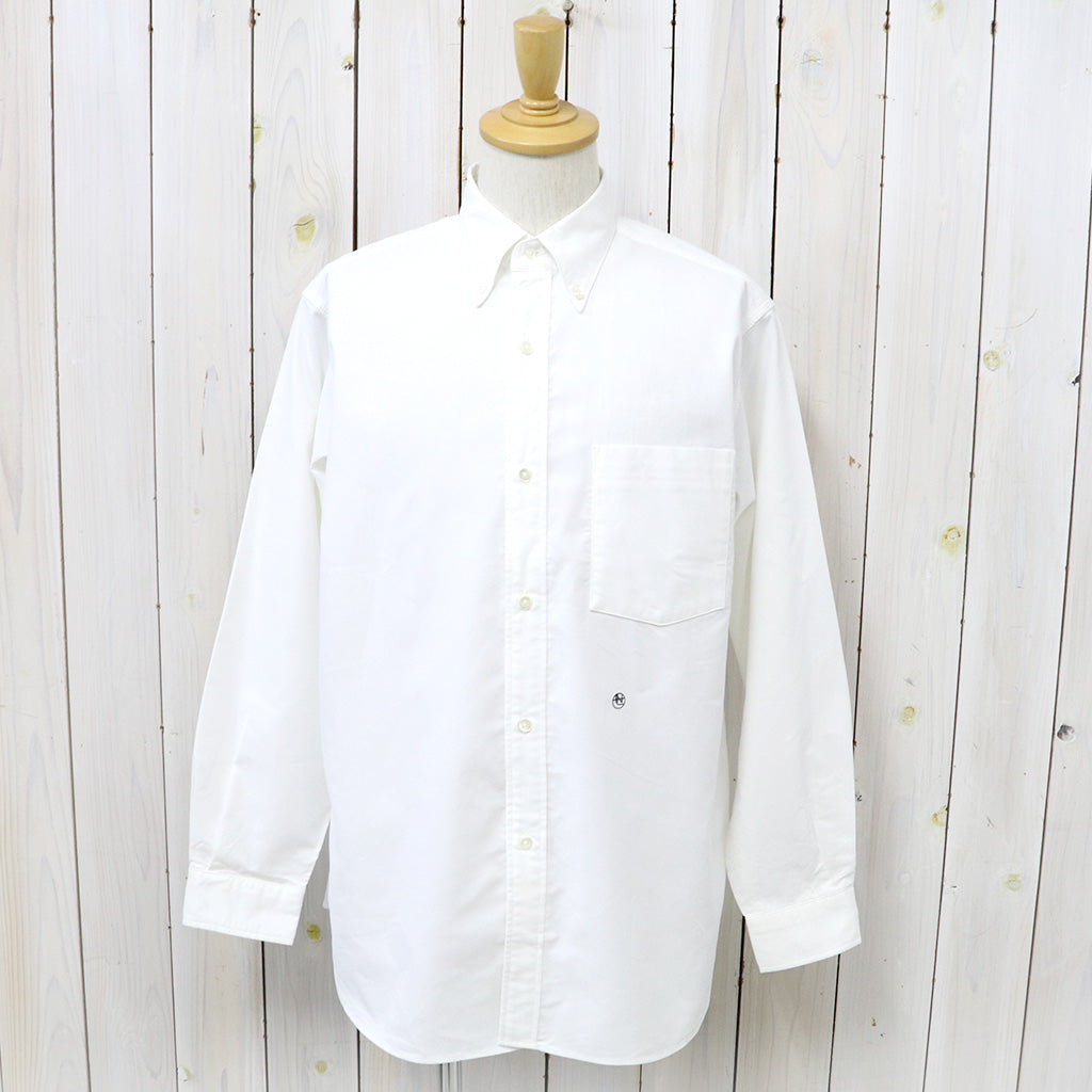 nanamica『Button Down Wind Shirt』(White)