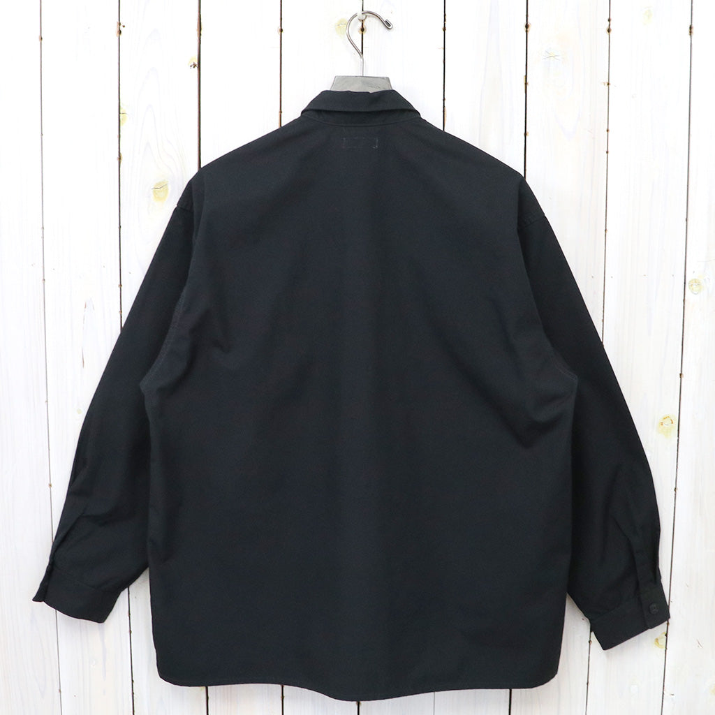 nanamica『Utility Light Wind Shirt』(Black)