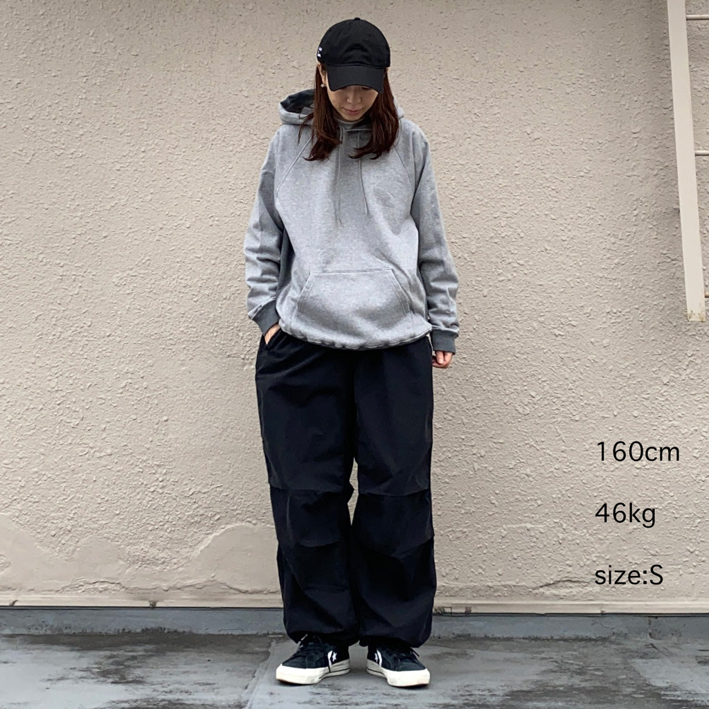 nanamica『Hooded Pullover Sweat』(Heather Gray)