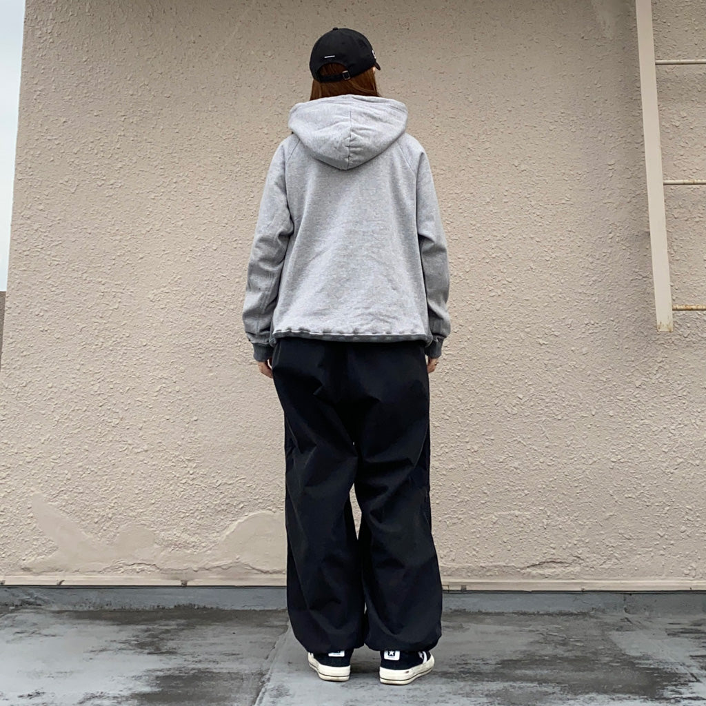 nanamica『Hooded Pullover Sweat』(Heather Gray)