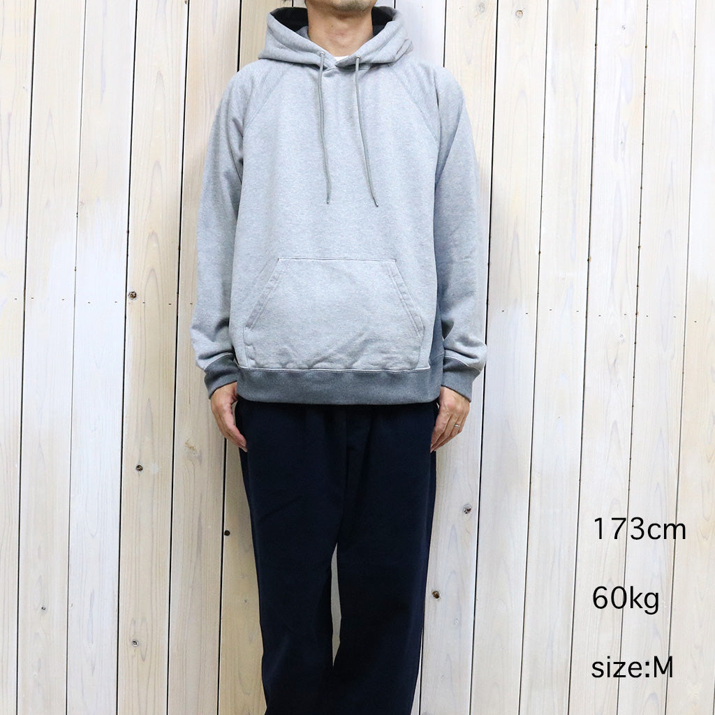nanamica『Hooded Pullover Sweat』(Heather Gray)