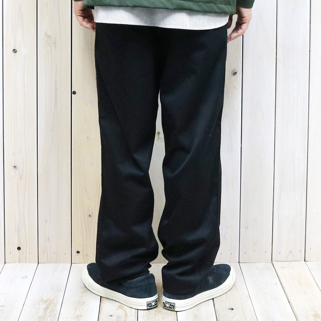 nanamica『Wide Chino Pants』(Black)