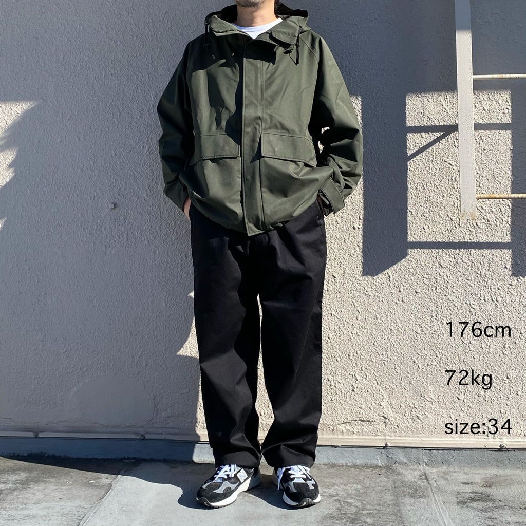 nanamica『Wide Chino Pants』(Black) – Reggieshop