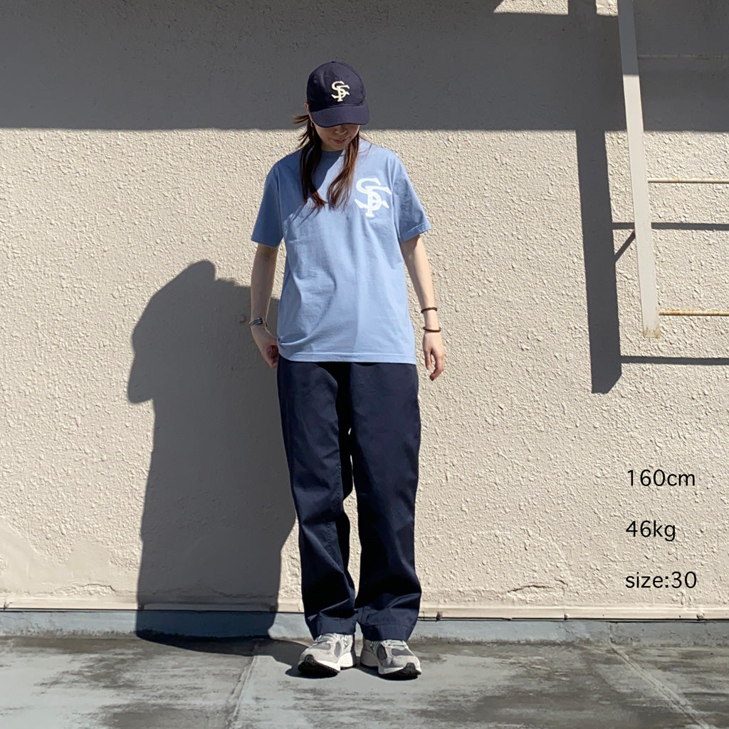 nanamica : Wide Chino Pants (Navy)