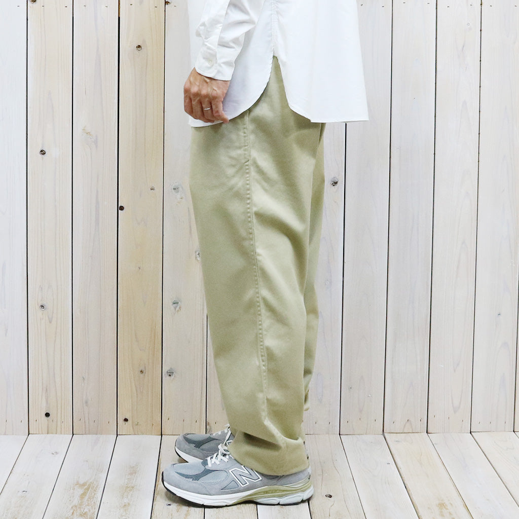 nanamica : Wide Chino Pants (Khaki) – Reggieshop