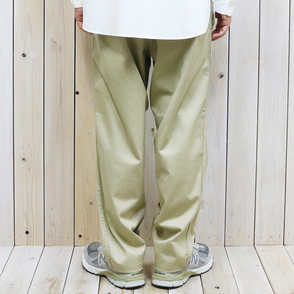 nanamica : Wide Chino Pants (Khaki)