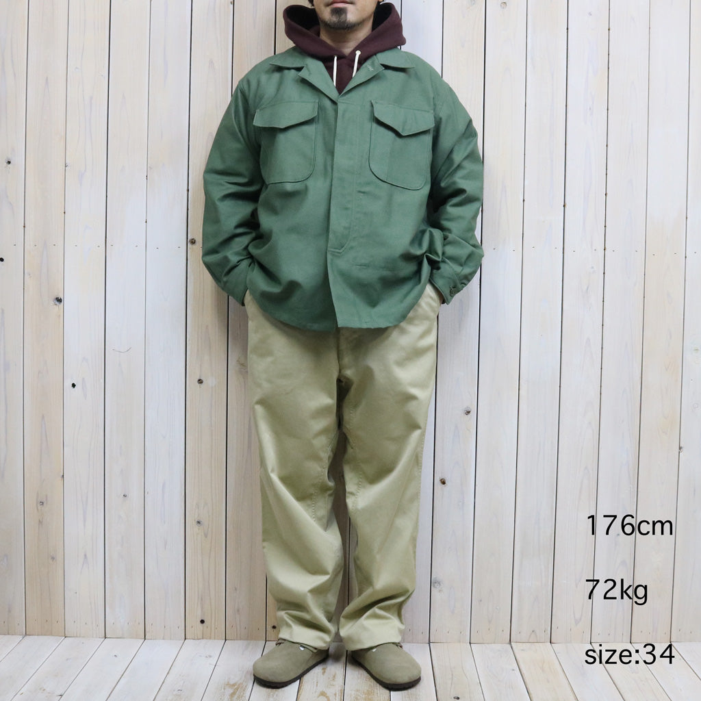 nanamica : Wide Chino Pants (Khaki)