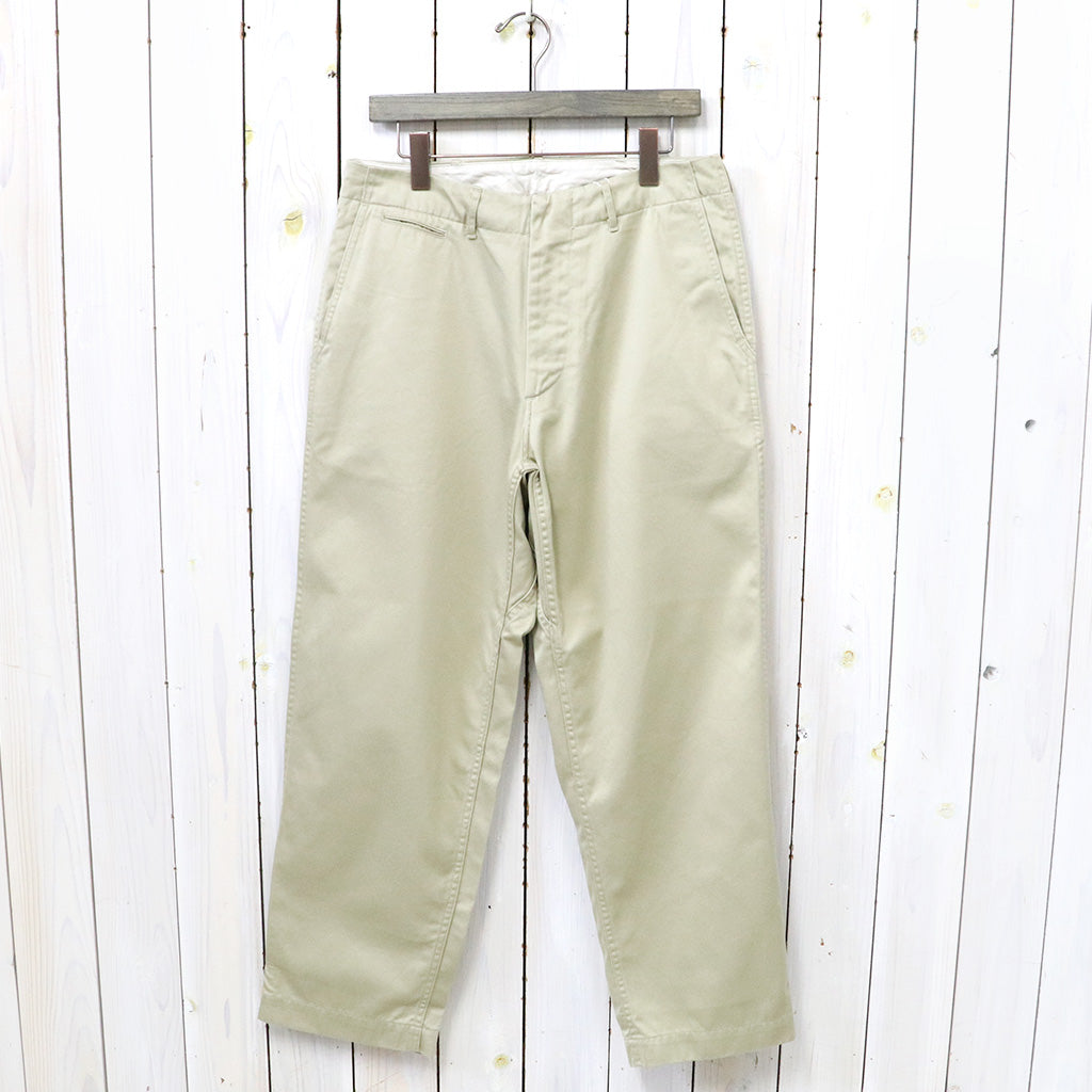 nanamica : Wide Chino Pants (Khaki)