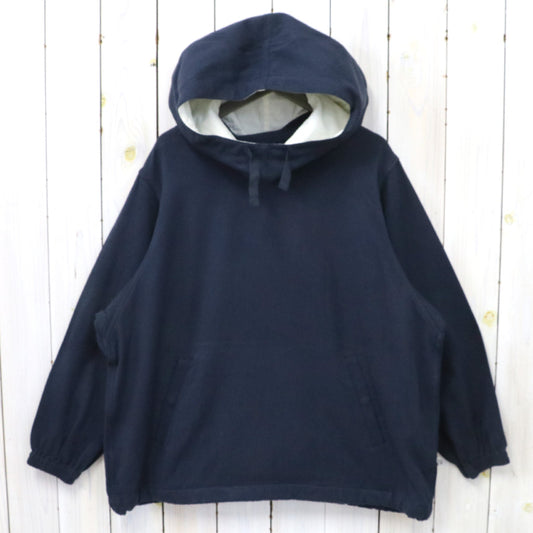 nanamica『Cotton Wool Twill Hooded Pullover Parka』(Navy)