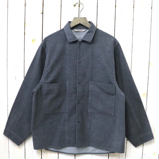nanamica『Flannel ODU Jacket』(Charcoal)