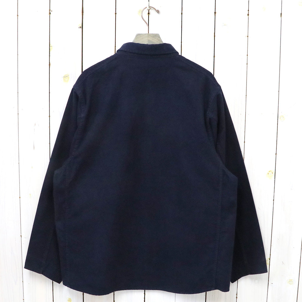 nanamica『Flannel ODU Jacket』(Dark Navy)