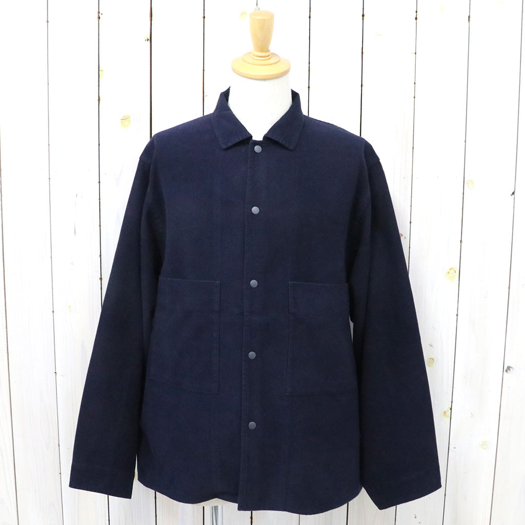 nanamica『Flannel ODU Jacket』(Dark Navy)