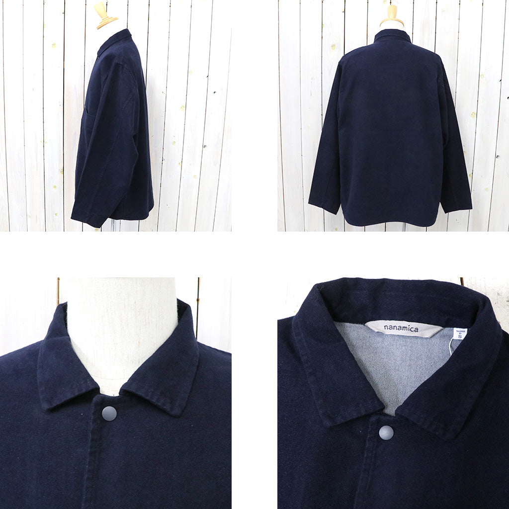 nanamica『Flannel ODU Jacket』(Dark Navy)