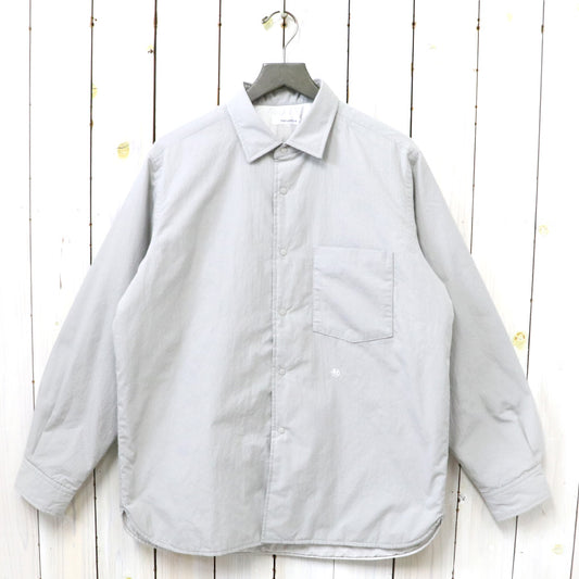 nanamica『Insulation Shirt Jacket』(Light Gray)