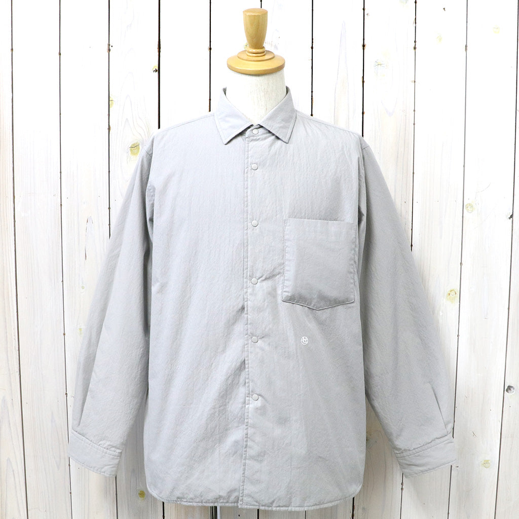 nanamica『Insulation Shirt Jacket』(Light Gray)