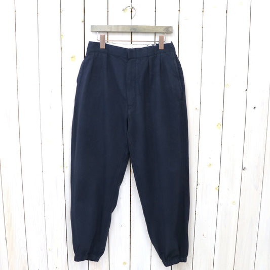 nanamica『Cotton Wool Twill Track Pants』(Navy)