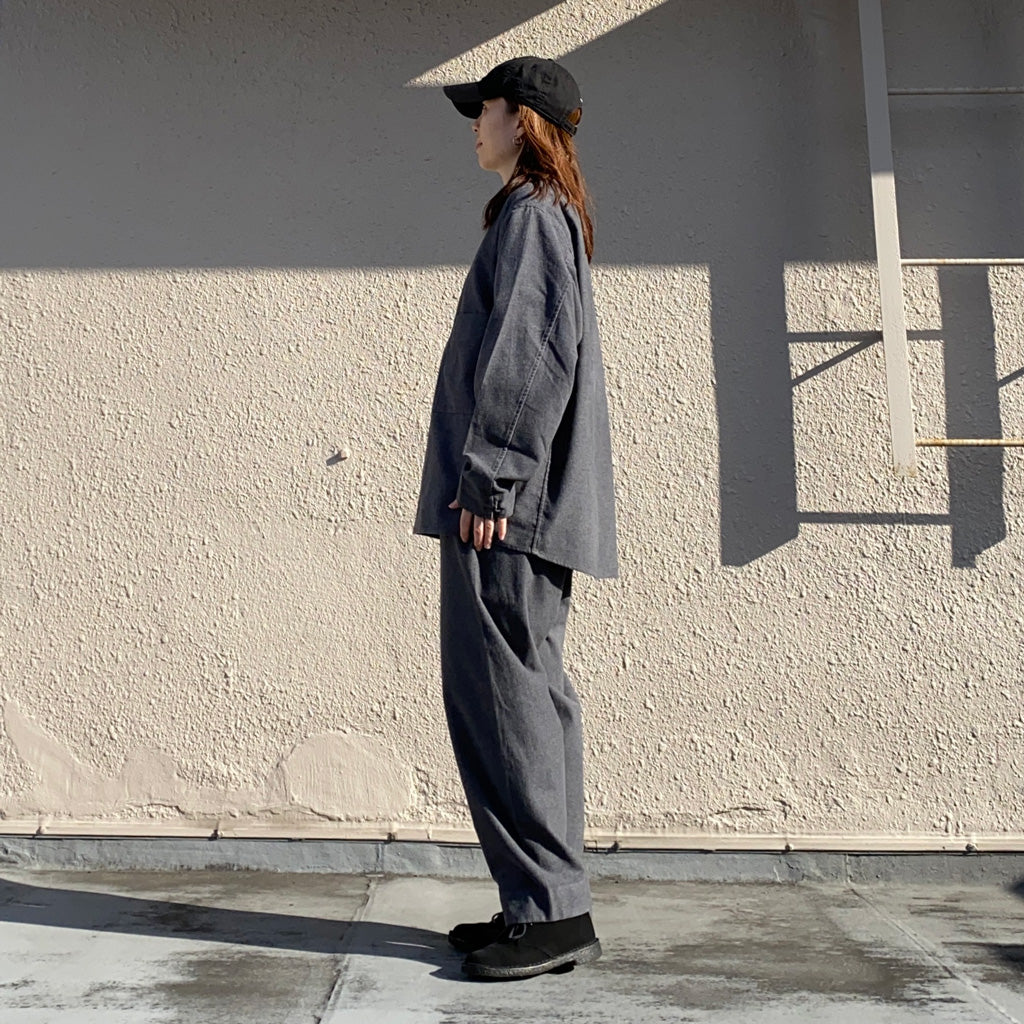 nanamica『Flannel ODU Pants』(Charcoal)