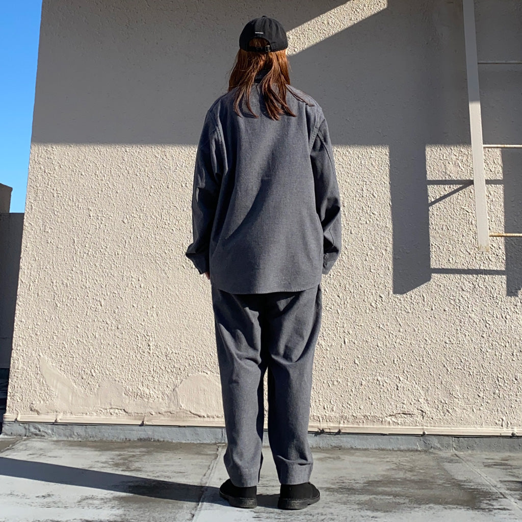 nanamica『Flannel ODU Pants』(Charcoal)