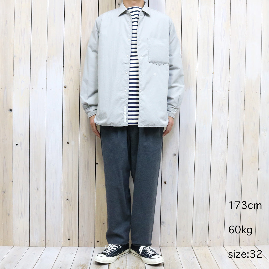nanamica『Flannel ODU Pants』(Charcoal)