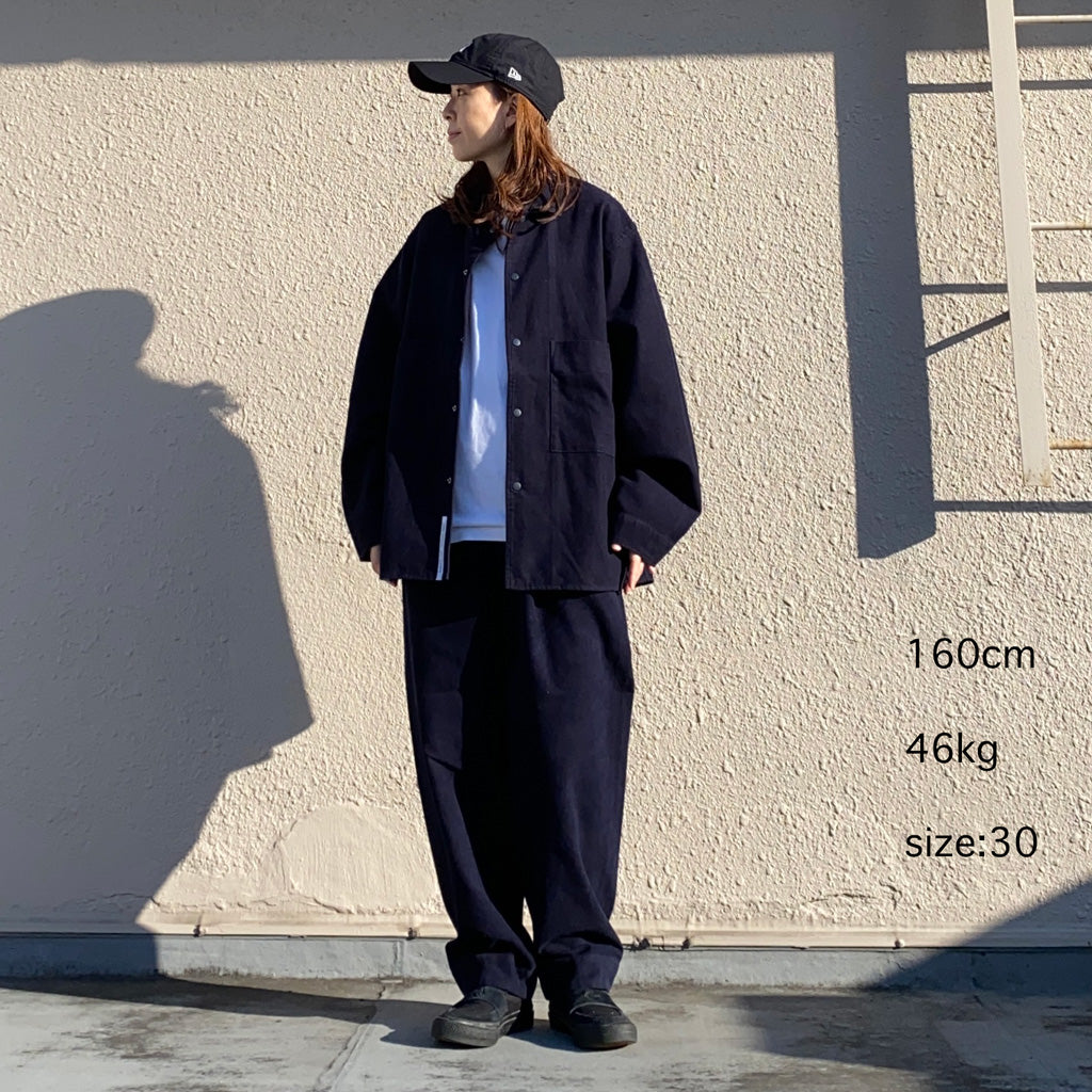 nanamica『Flannel ODU Pants』(Dark Navy)