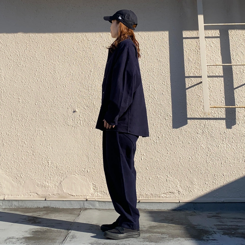 nanamica『Flannel ODU Pants』(Dark Navy)