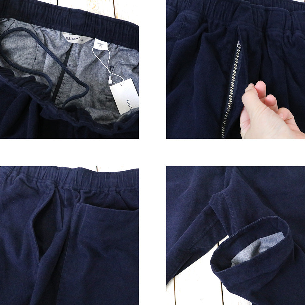 nanamica『Flannel ODU Pants』(Dark Navy)