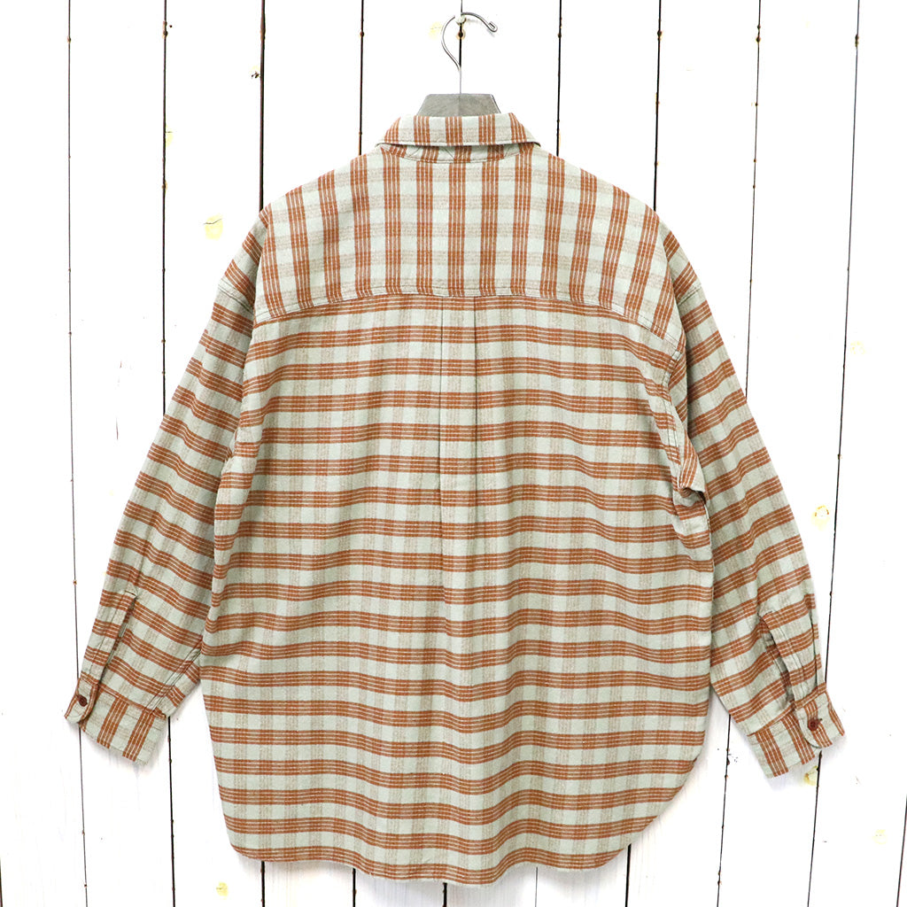 nanamica『Cotton Silk Deck Shirt』(Sunset)