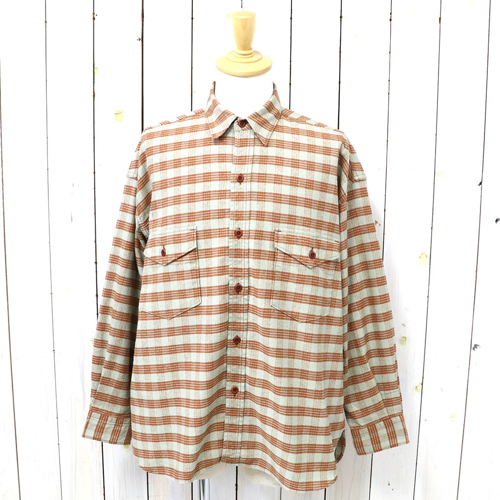nanamica『Cotton Silk Deck Shirt』(Sunset)