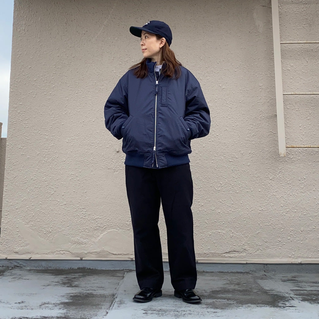 nanamica『Insulation Varsity Jacket』(Navy)