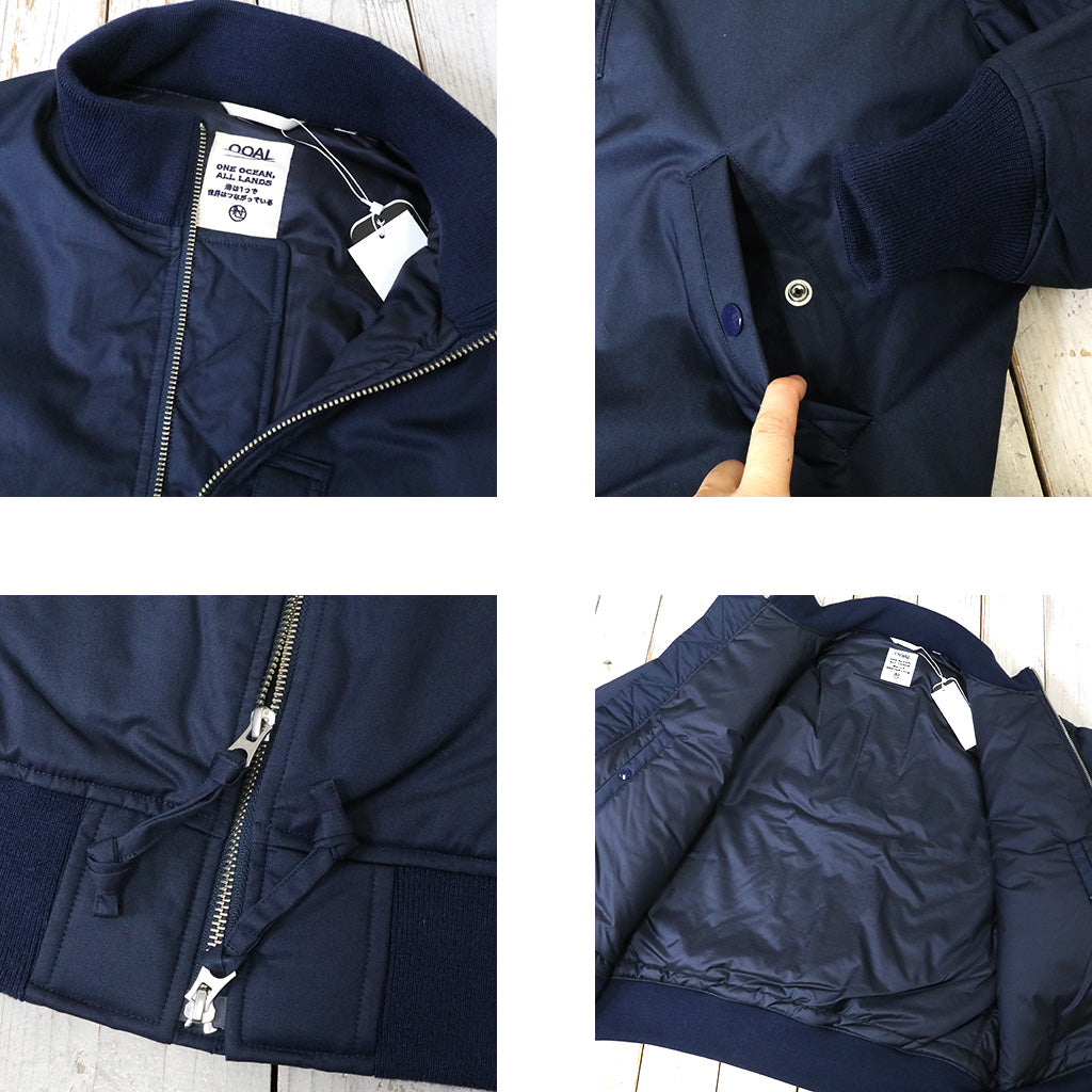 nanamica『Insulation Varsity Jacket』(Navy)